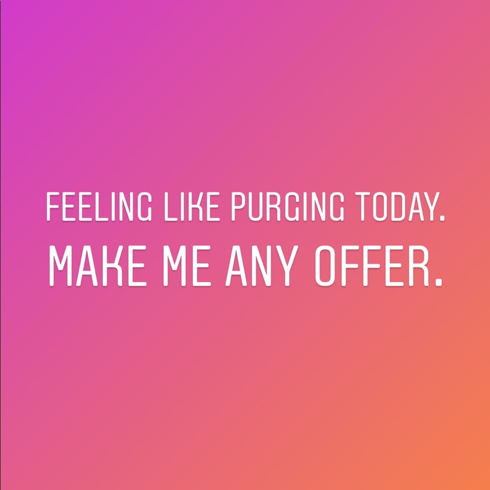 MAKE ME AN OFFER